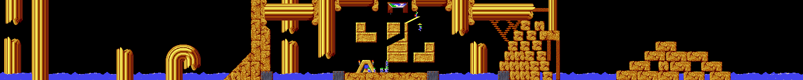 Overview: Lemmings, Amiga, Taxing, 9 - Perseverance